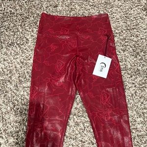 ZYIA Rosa maze light n tight high rise leggings size 6/8